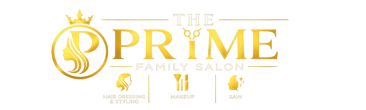 The Prime Family Salon logo – Best Hair Salon in Barrackpore offering premium hair styling, makeup, skin care, and beauty services.